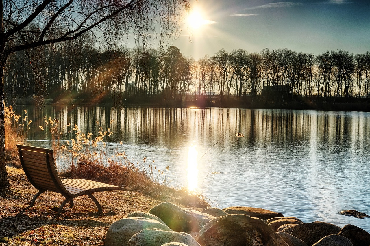 Meuse riverside.