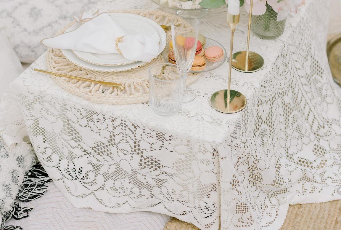 lace tablecloth